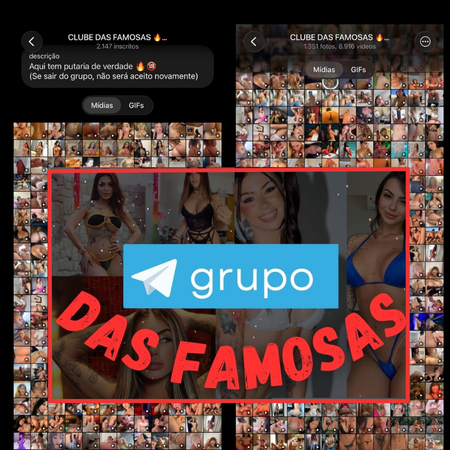 Prévia do grupo Clube das Famosas